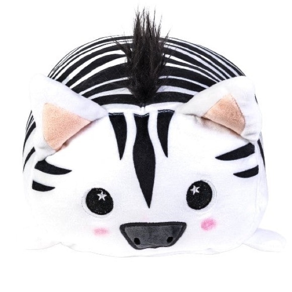 Set of 2 STRIPEY THE ZEBRA MOOSH MOOSH‎ SUPER SOFT PLUSHIES - Picture 4 of 4